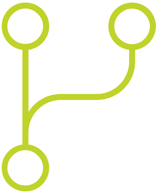code branch green icon